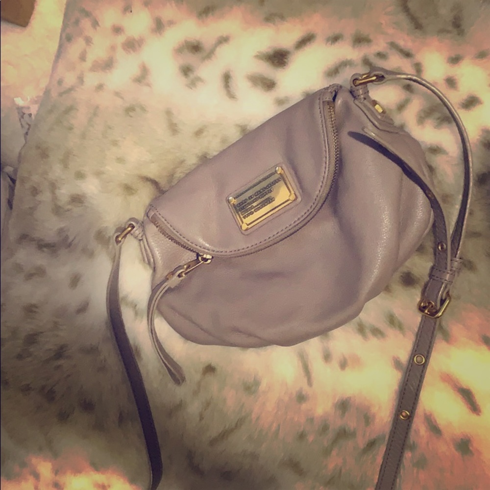 Marc Jacobs Gray Crossbody Classic Q Mini Natasha